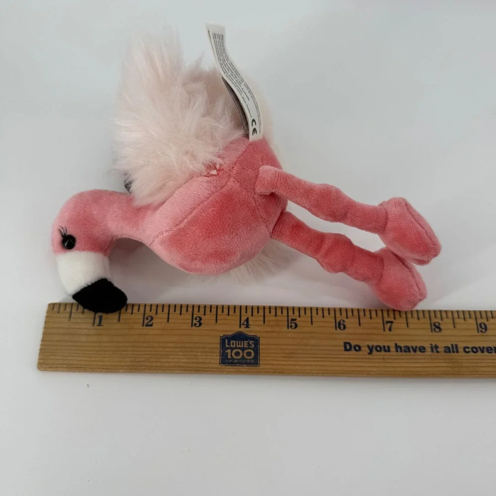 Scentsy Buddy Clip Farah Flamingo Pink Fluffy Plush Backpack Charm Scented